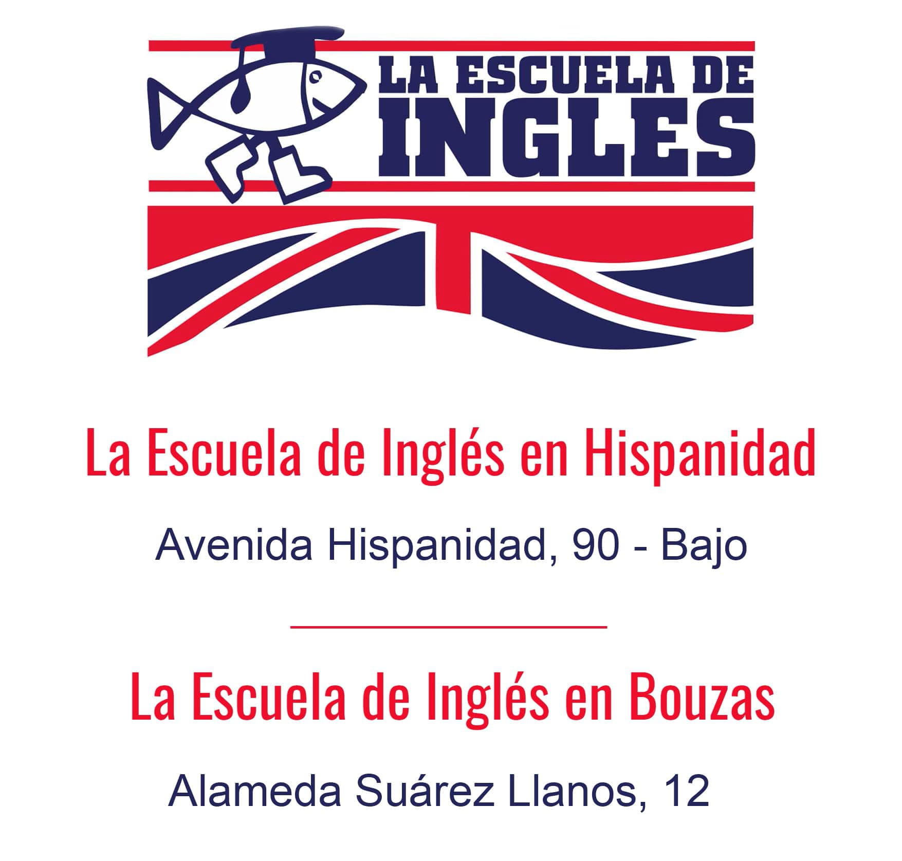 Direcciones La escuela de inglés