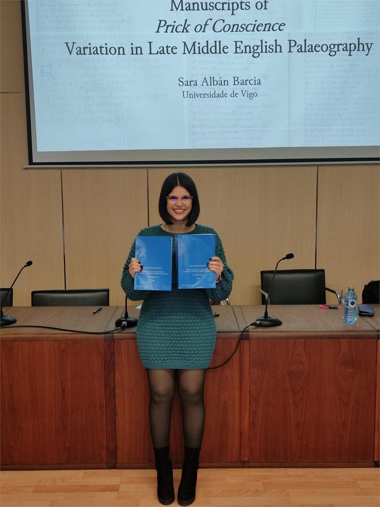 Sara Albán Barcia Doctora en Filología Inglesa